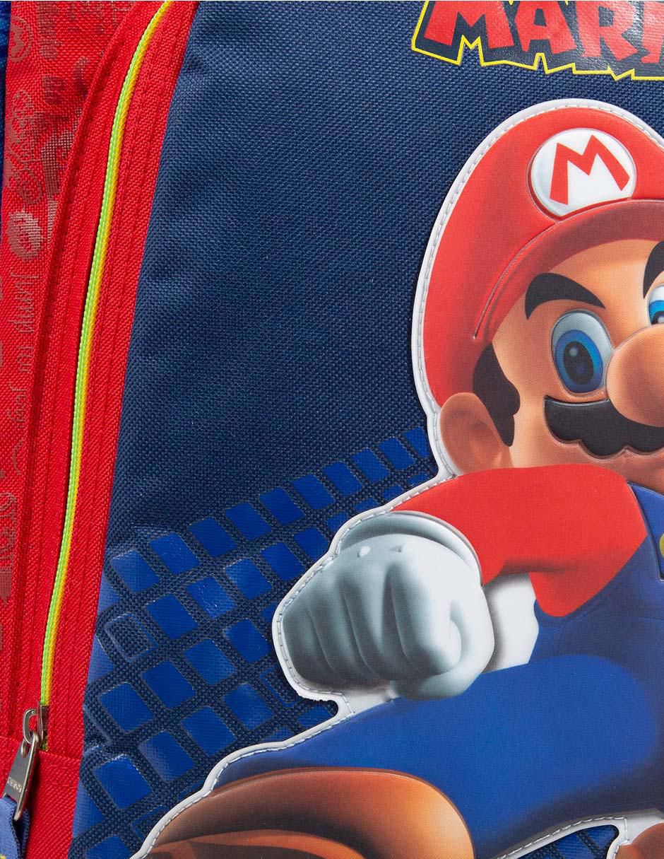 Mochila escolar Mario Bros Nanji para niño 6