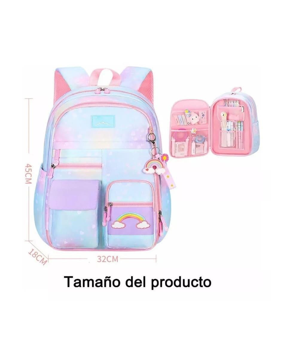 Mochila escolar impermeable unisex 4