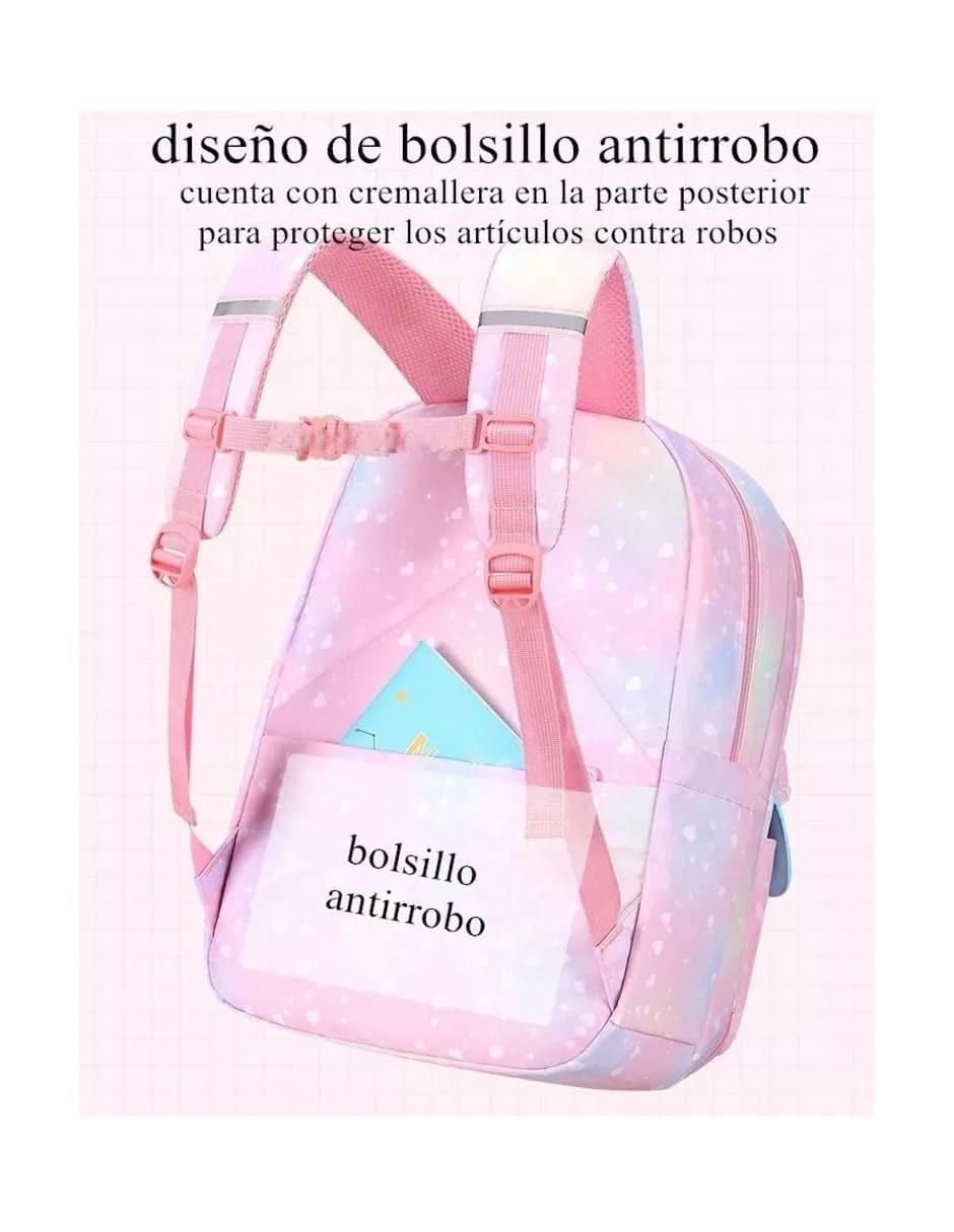 Mochila escolar impermeable unisex 3