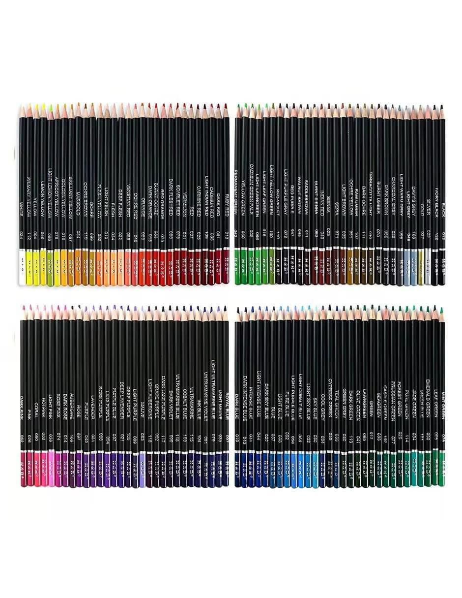 Set lápiz de color redondo 145 piezas 3