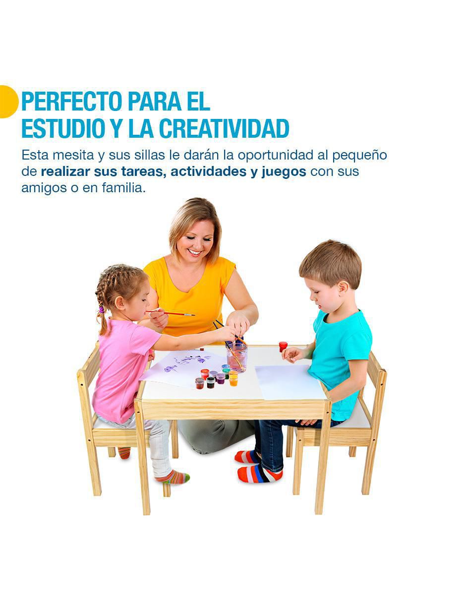 Mesa con sillas armable 3