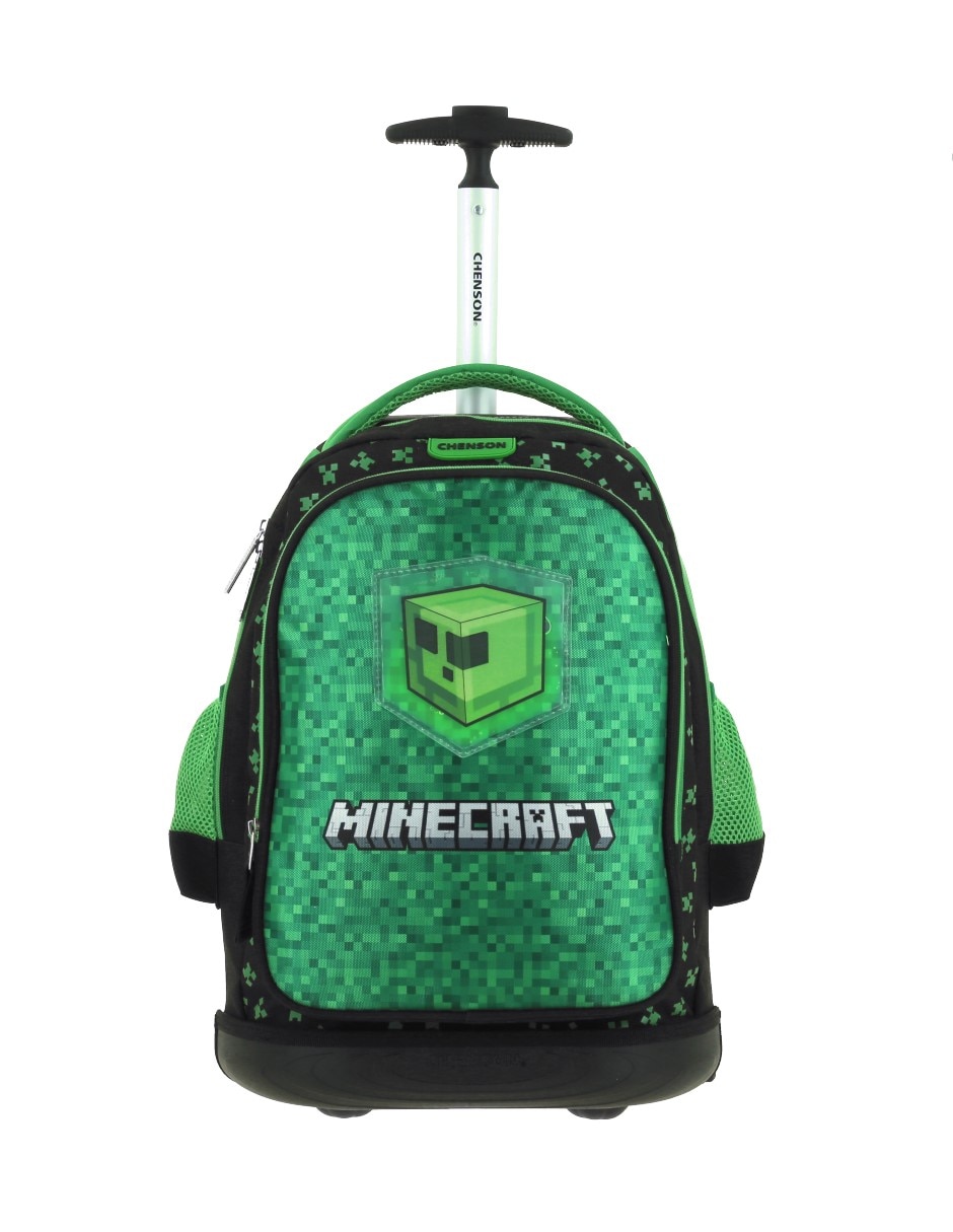 MINECRAFT Mochila Escolar Niño Verde Minecraft