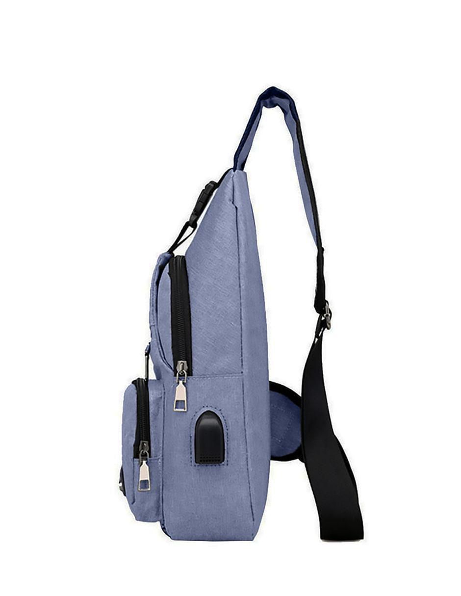 Mochila bandolera impermeable unisex 2