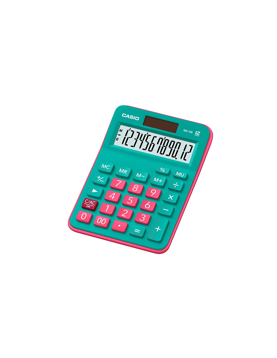 Calculadora de escritorio MX-12B-GNRD-W-DC 2