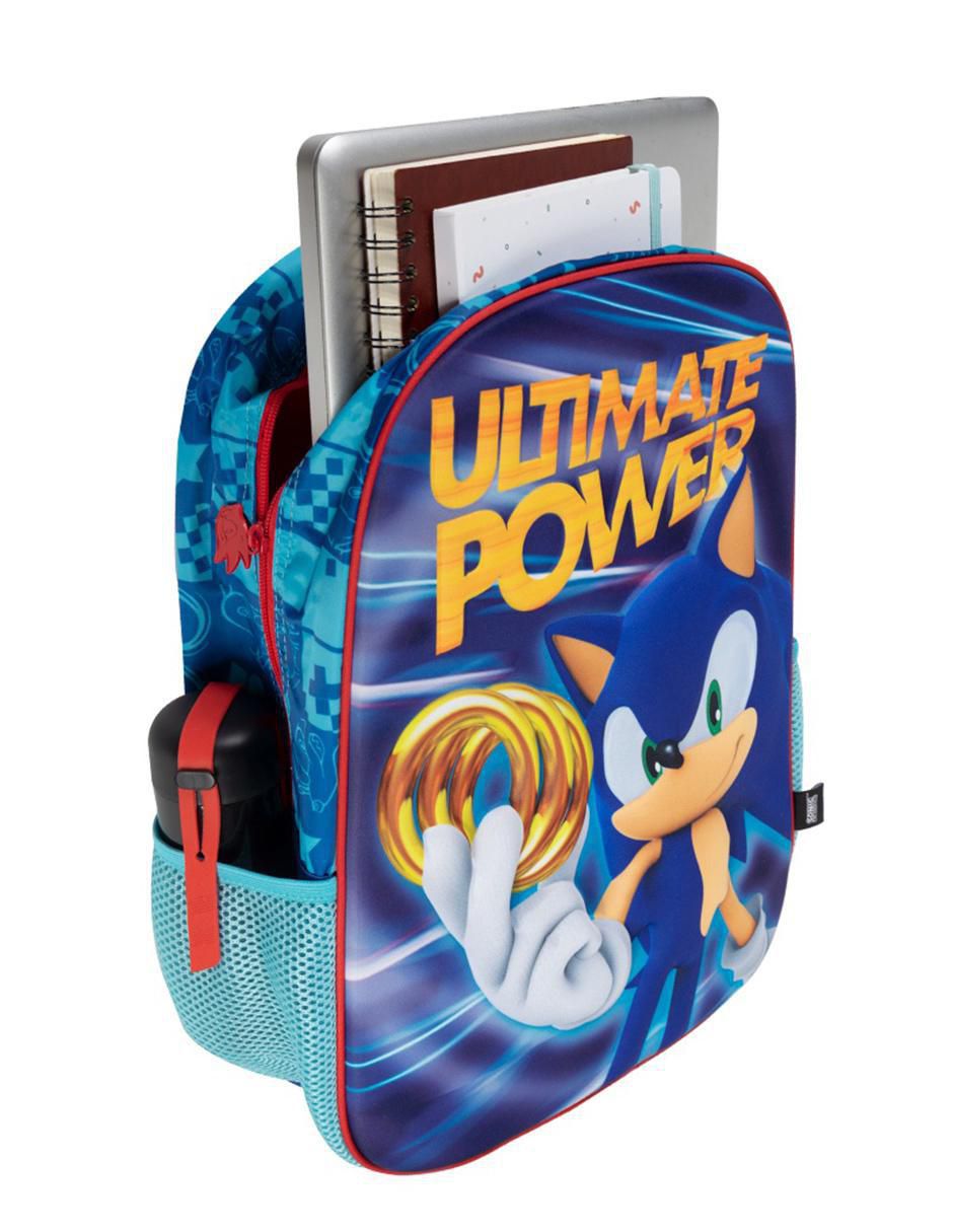 Mochila escolar Sonic unisex 4