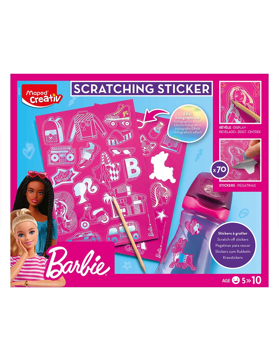 Calcomanías Barbie