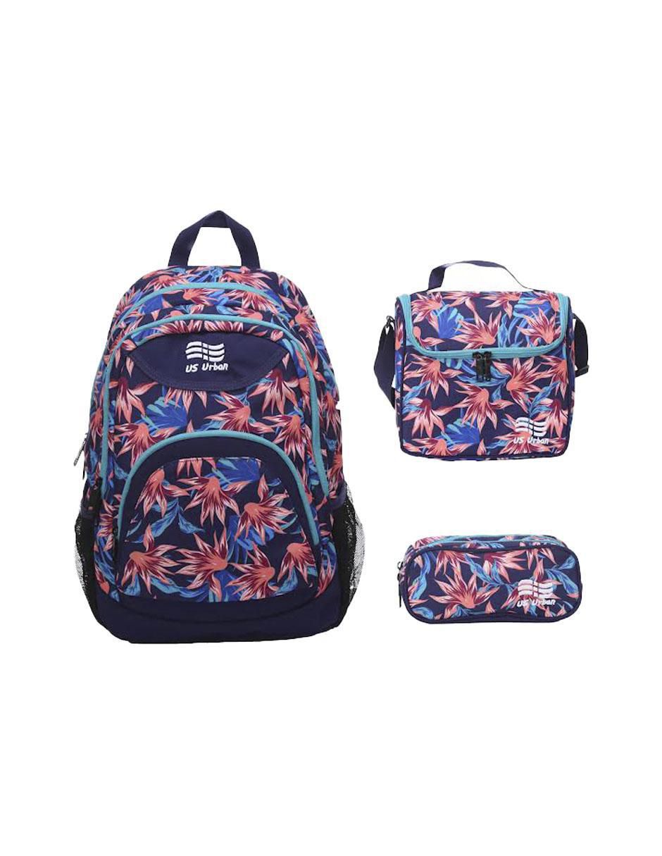 Set mochila escolar Me009-18 unisex