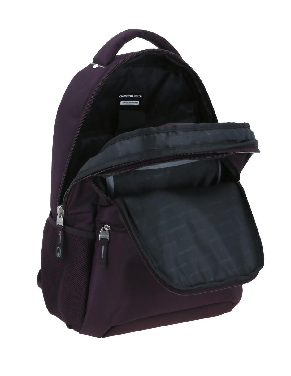 Mochila con portalaptop Merlot unisex 7