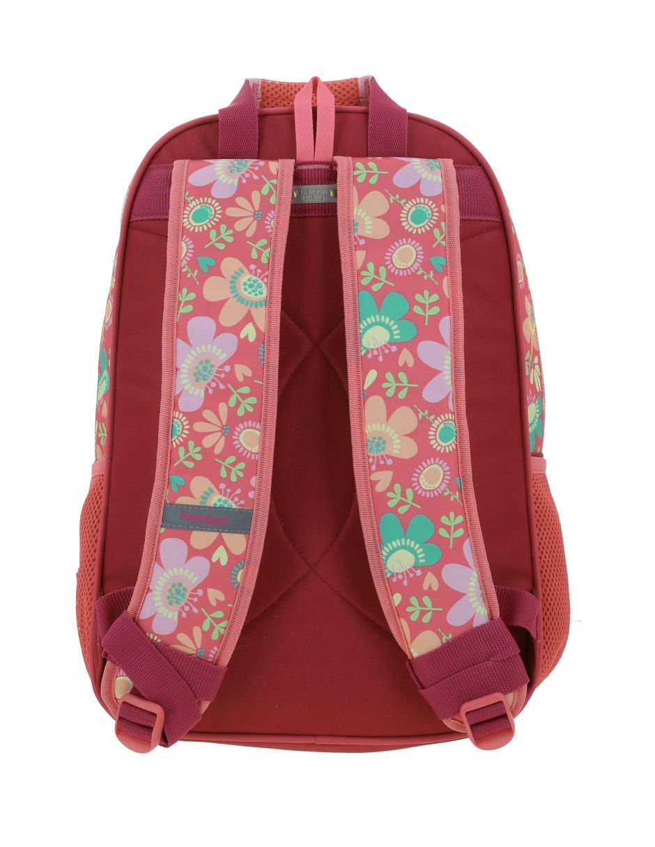 Mochila escolar Happy Girl Floris unisex 4