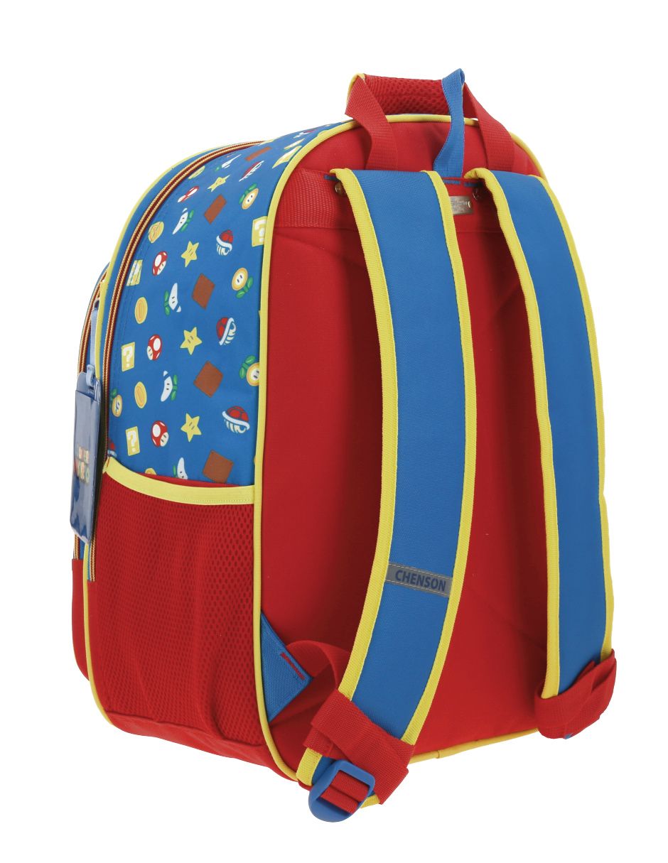 Mochila escolar Mario Bros Mush unisex 3