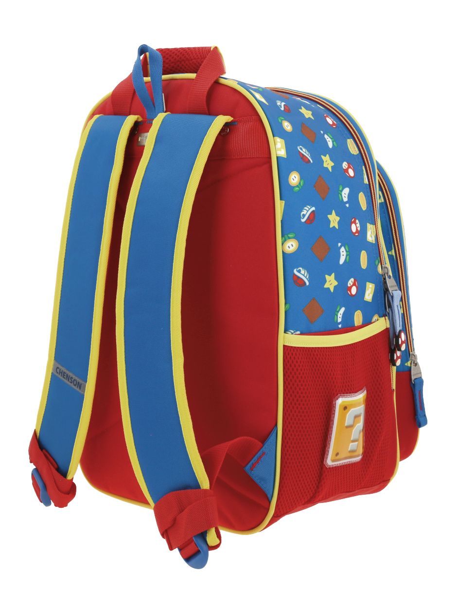 Mochila escolar Mario Bros Mush unisex 5