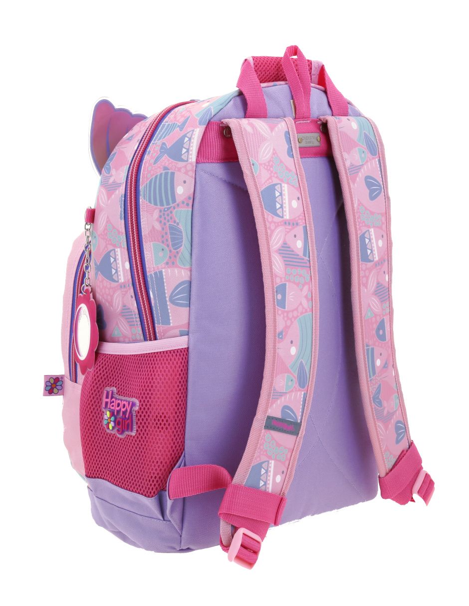 Mochila escolar Happy Girl Syl unisex 3