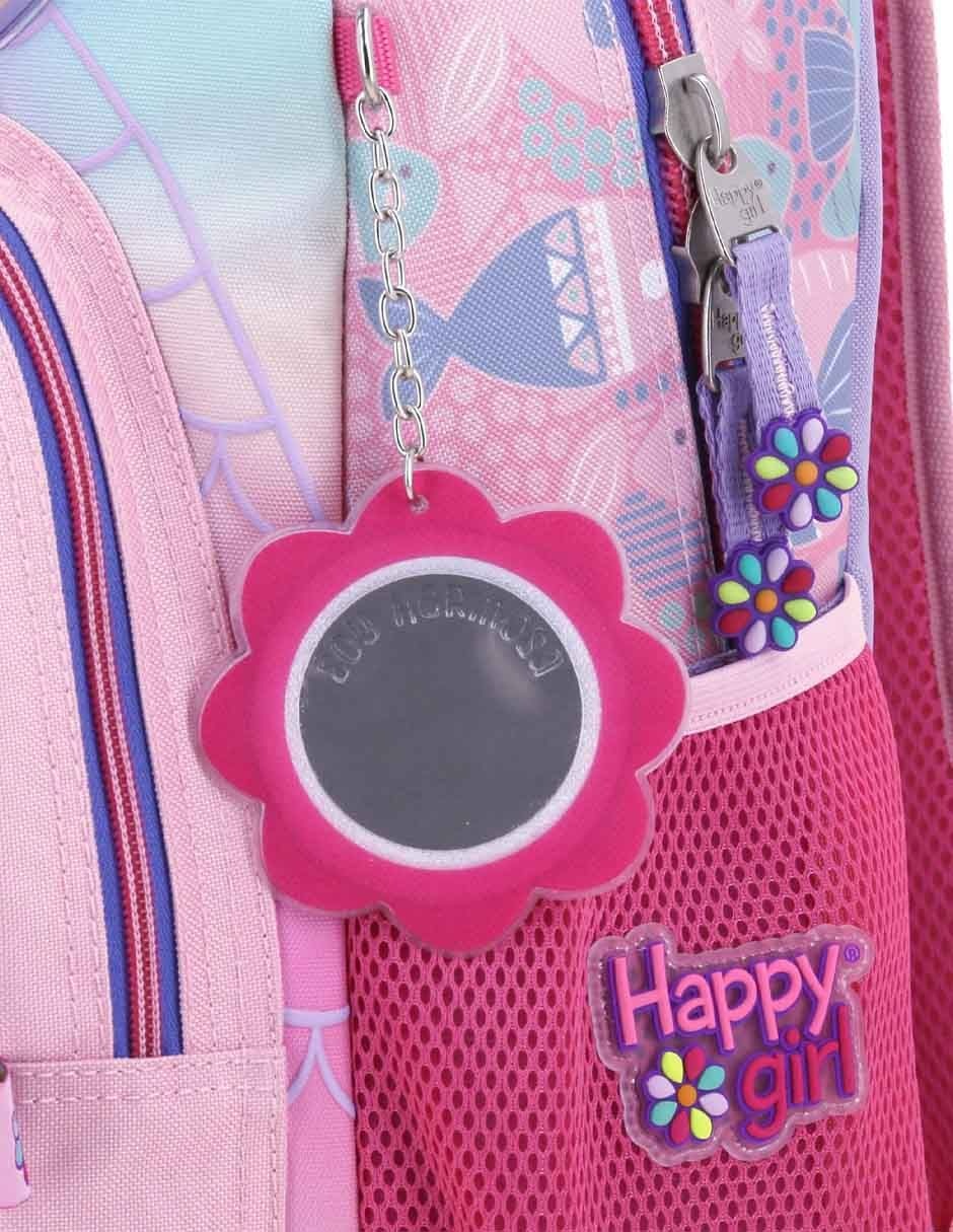 Mochila escolar Happy Girl Syl unisex 8