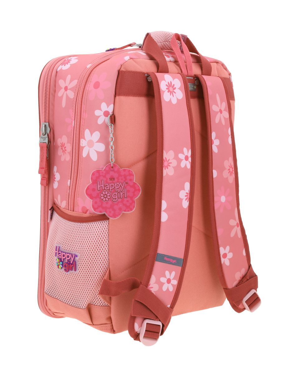 Mochila escolar Happy Girl Yorn unisex 3