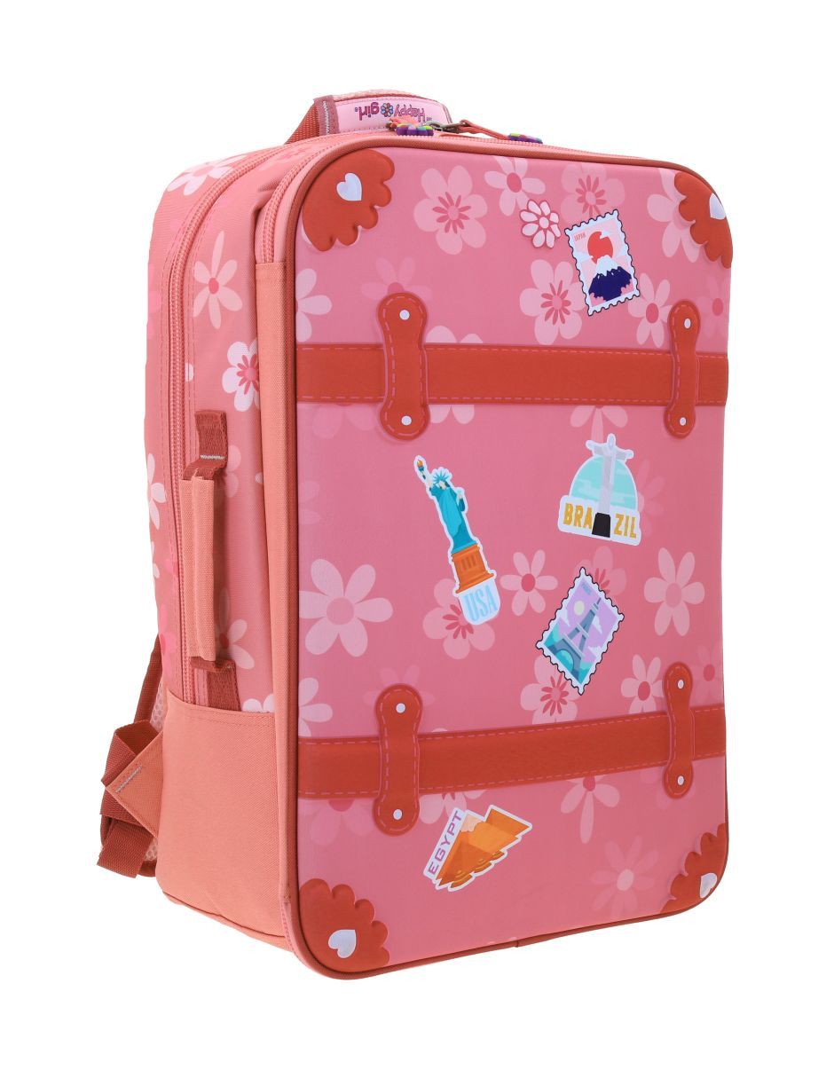Mochila escolar Happy Girl Yorn unisex 6