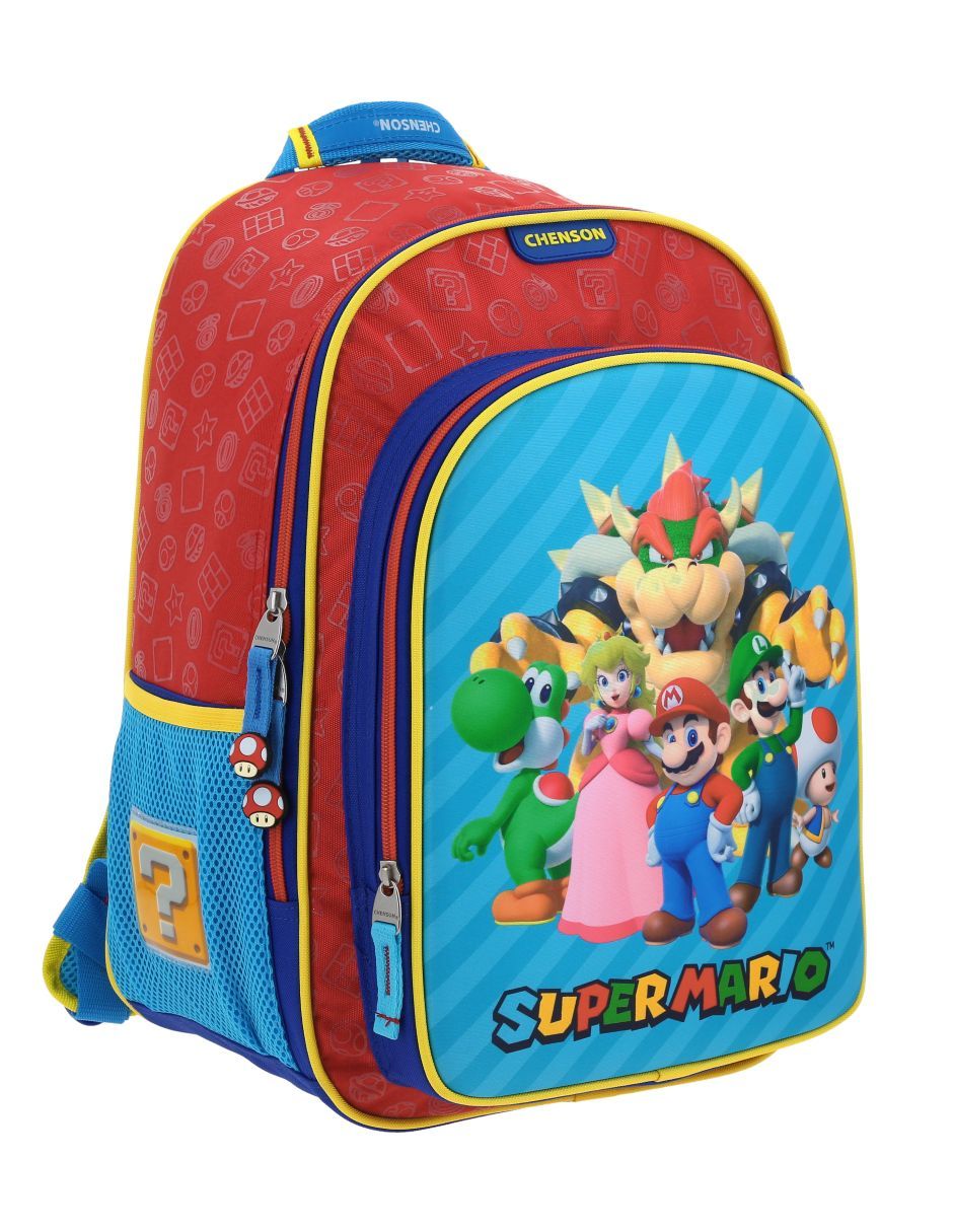 Mochila escolar Mario and Friends Squat unisex 6