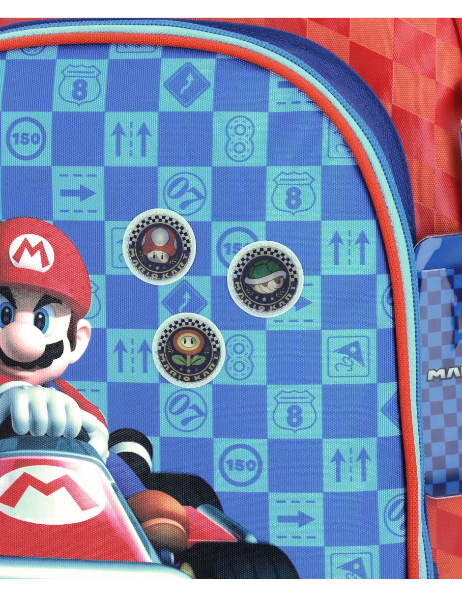 Mochila escolar Mario Bros Prais unisex 8