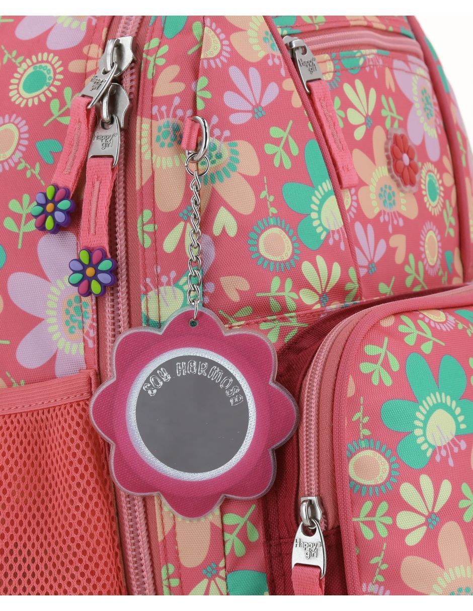 Mochila escolar Happy Girl Floris unisex 8