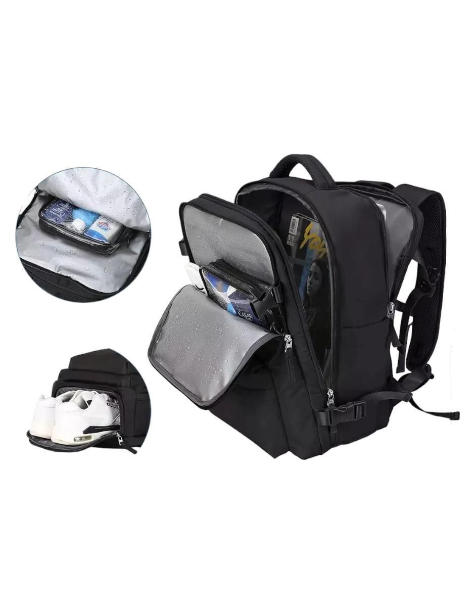 Mochila escolar impermeable unisex 6