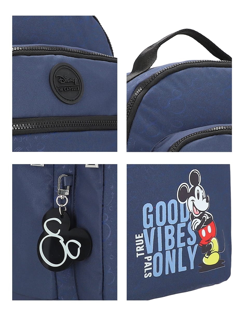 Mochila escolar Mickey Mouse Cariad para mujer 7