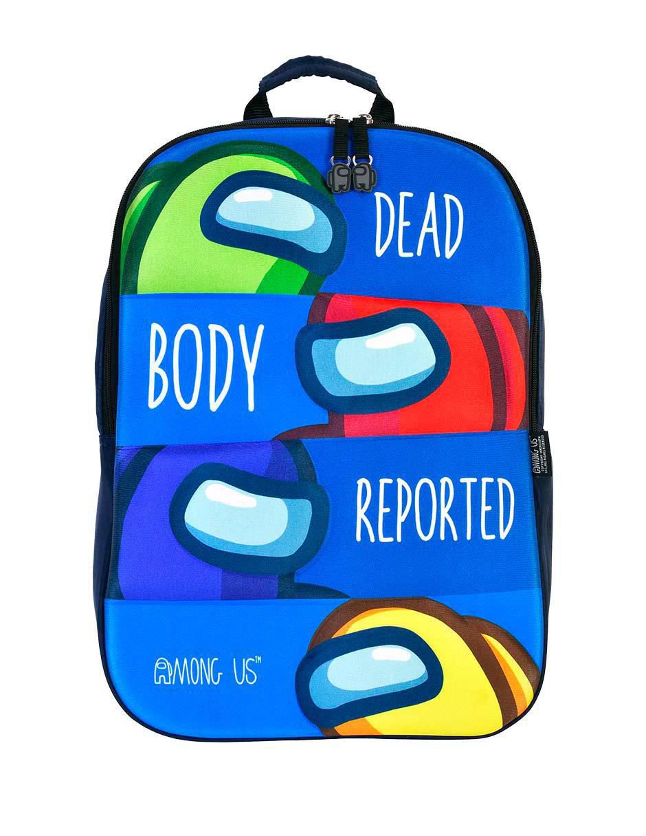 Mochila escolar Among Us unisex