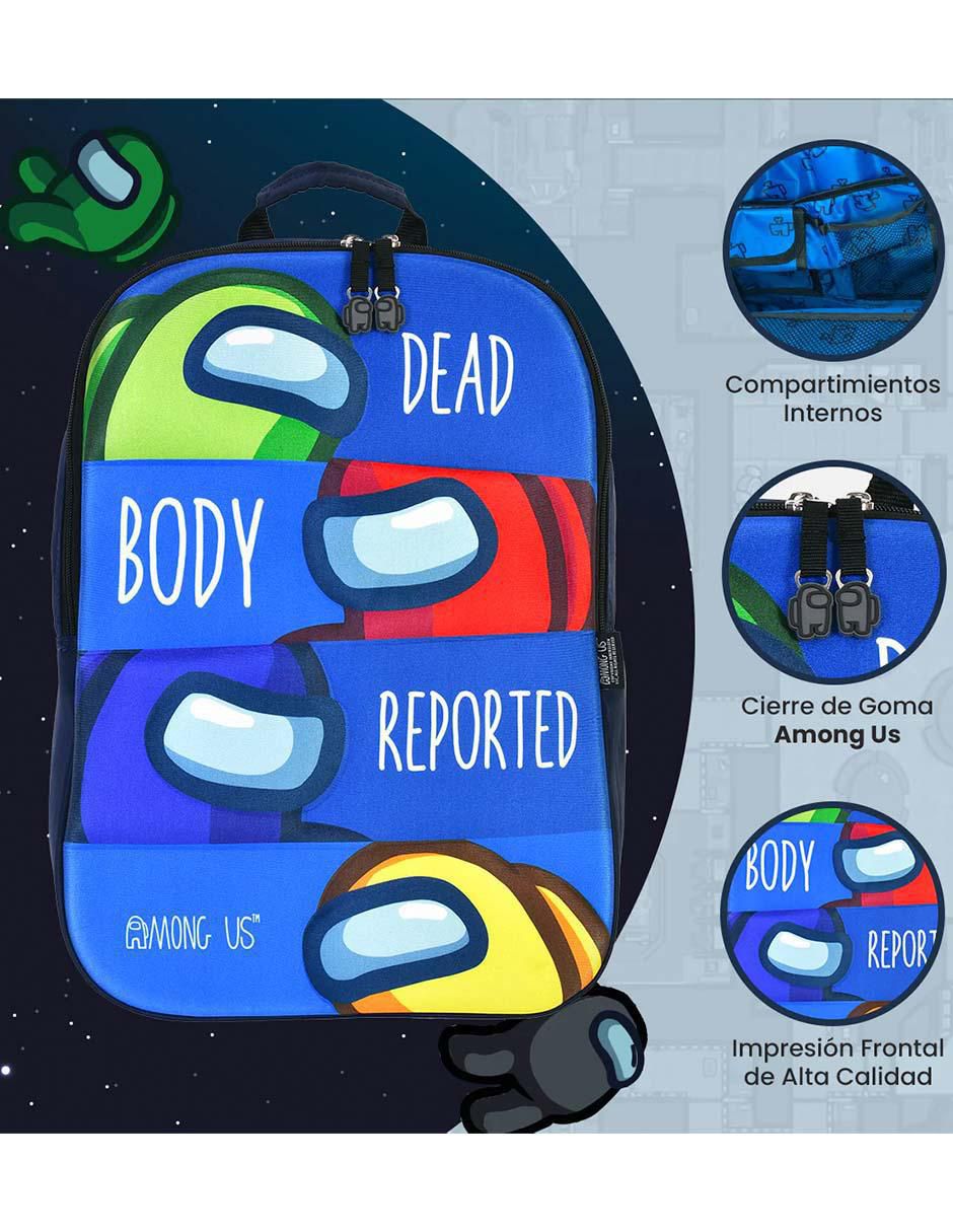 Mochila escolar Among Us unisex 7
