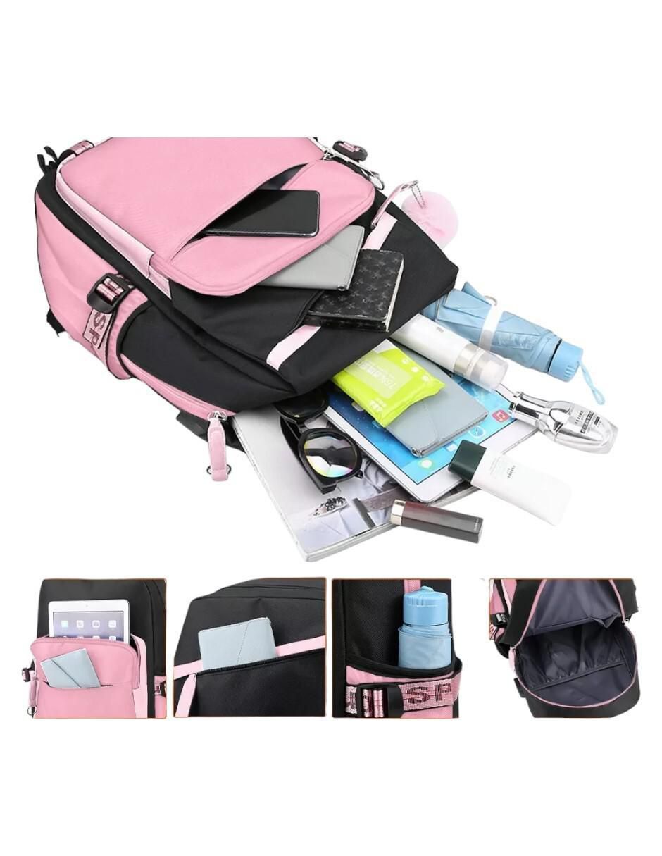 Mochila escolar unisex 2