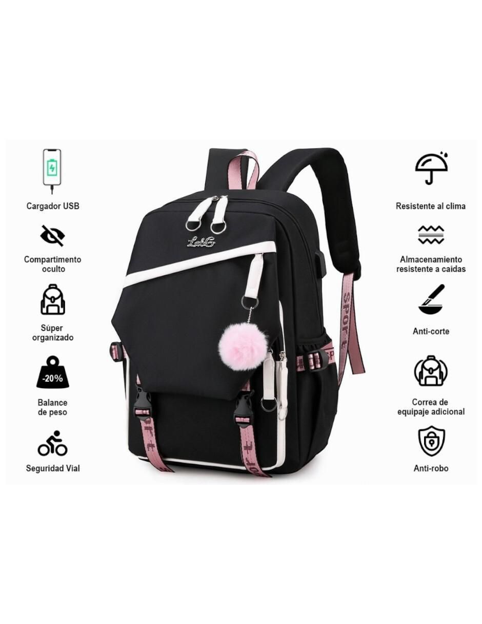 Mochila escolar unisex 5