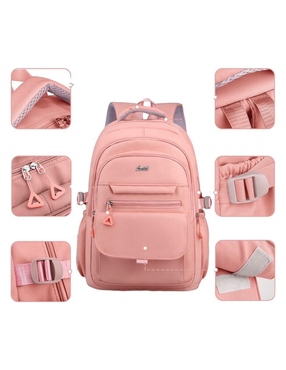 Mochila escolar impermeable unisex 2