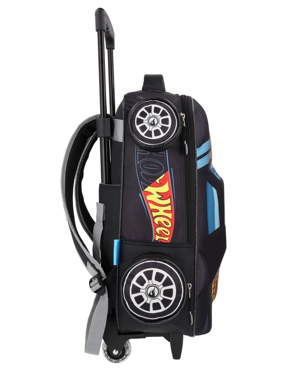 Mochila escolar Hot Wheels unisex 3