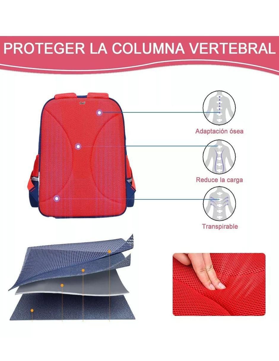 Mochila escolar impermeable unisex 4
