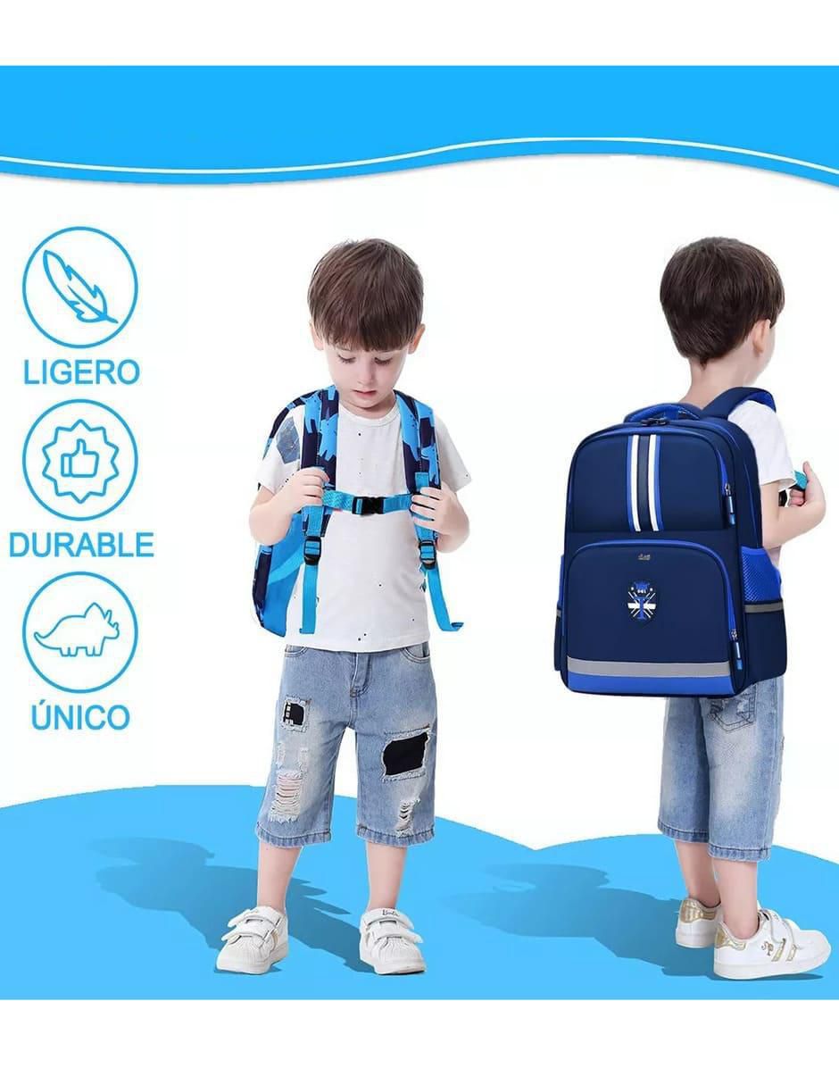 Mochila escolar impermeable unisex 3