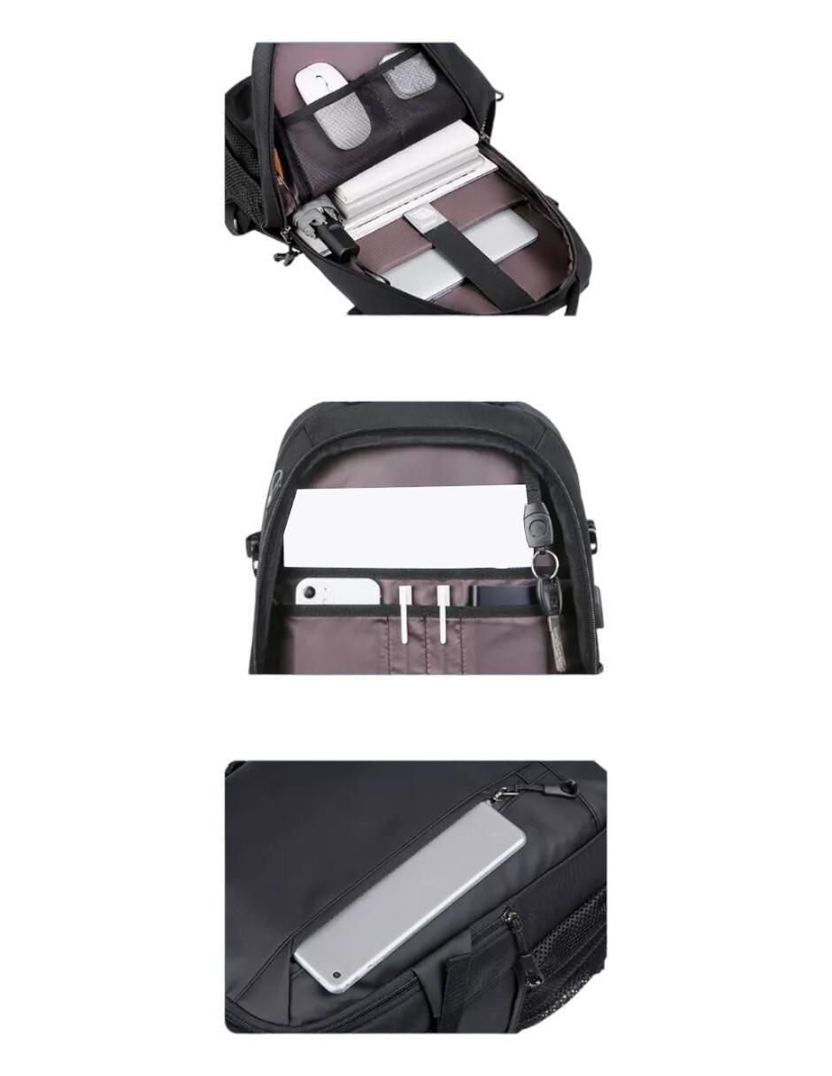 Mochila escolar impermeable unisex 3