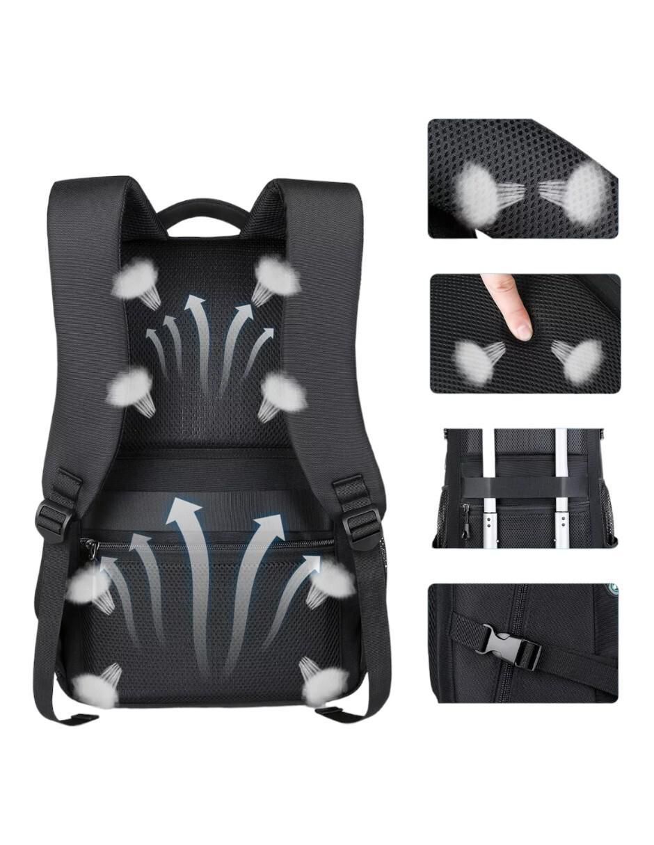 Mochila escolar impermeable unisex 4