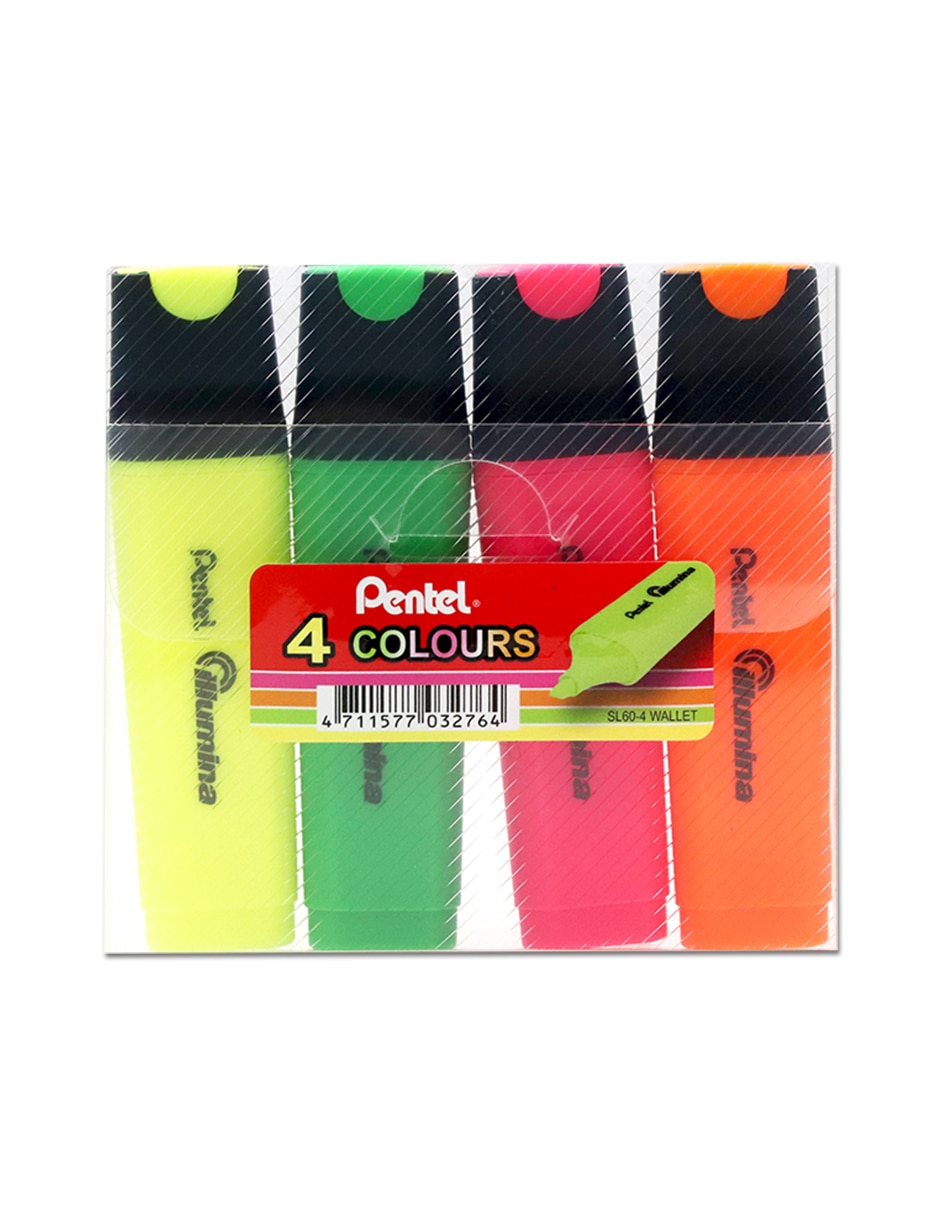 Marcatexto base agua 4 piezas 2