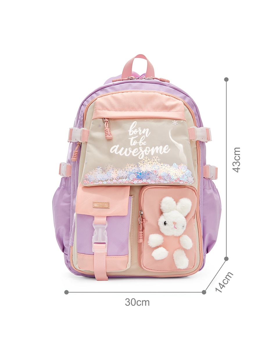 Mochila escolar Randy unisex 5