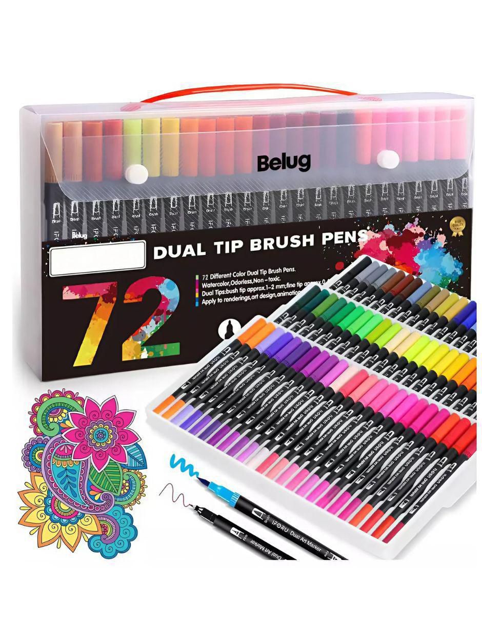 Set de plumones 72 piezas 3