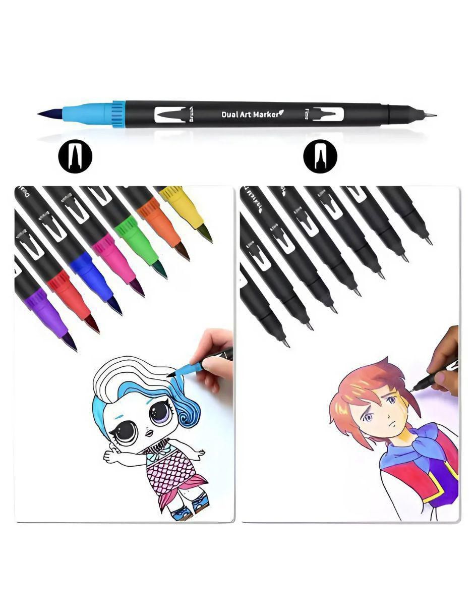Set de plumones 72 piezas 4