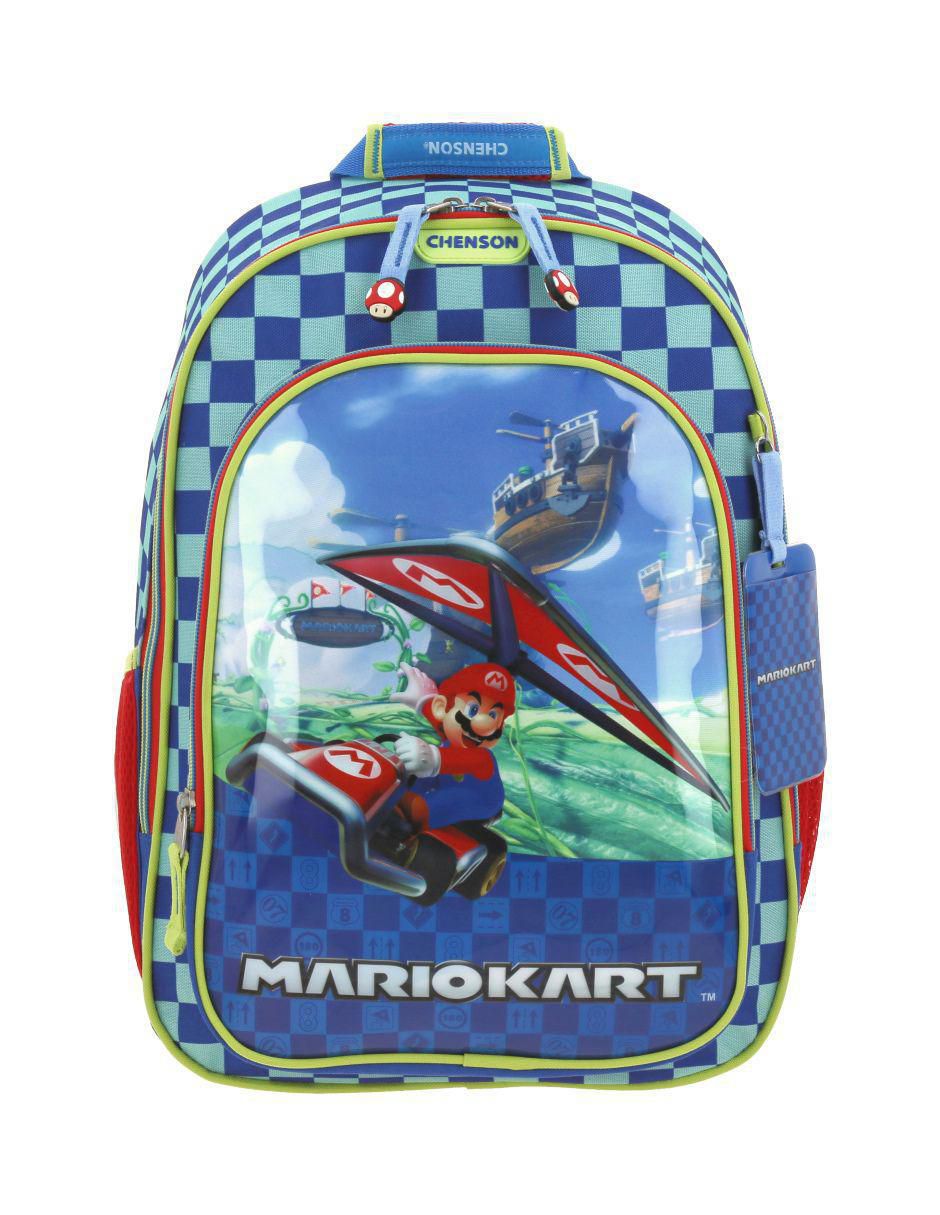 Mochila infantil Mario Kart Flewn unisex Mochila infantil Mario Kart Flewn unisex