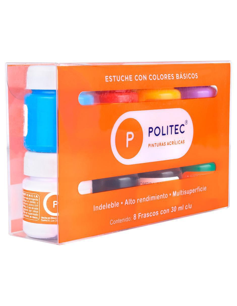 Pintura acrílica Línea 300 8 piezas 3