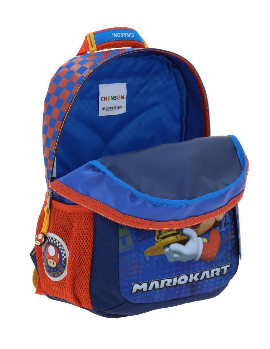 Mochila escolar Mario Bros Veloz unisex 7
