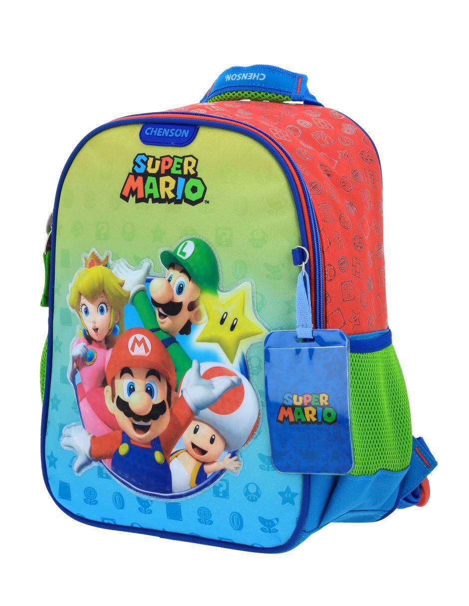 Mochila escolar Mario Bros Yoin unisex 2