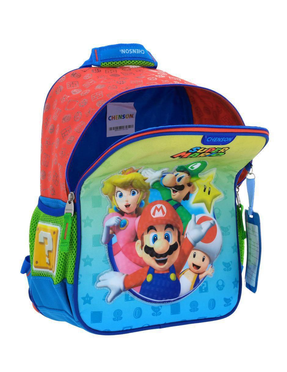 Mochila escolar Mario Bros Yoin unisex 7