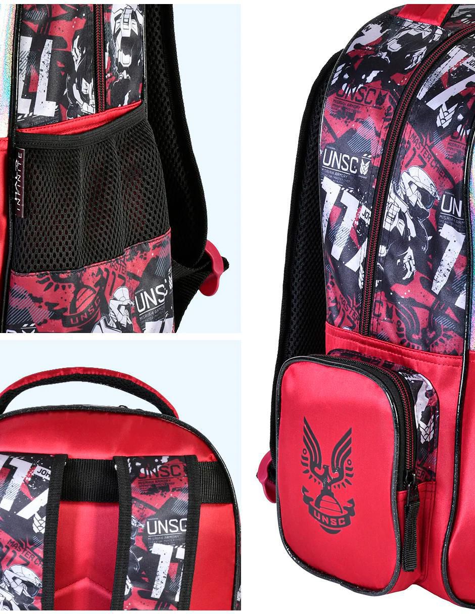 Mochila escolar Halo unisex 2