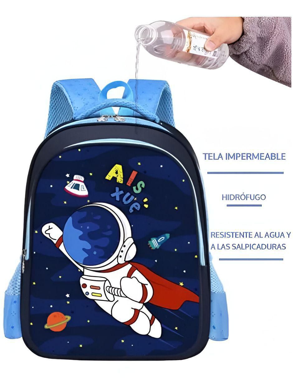 Mochila escolar Skybox impermeable unisex 4