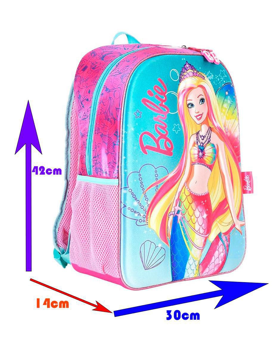 Mochila escolar Barbie unisex 4