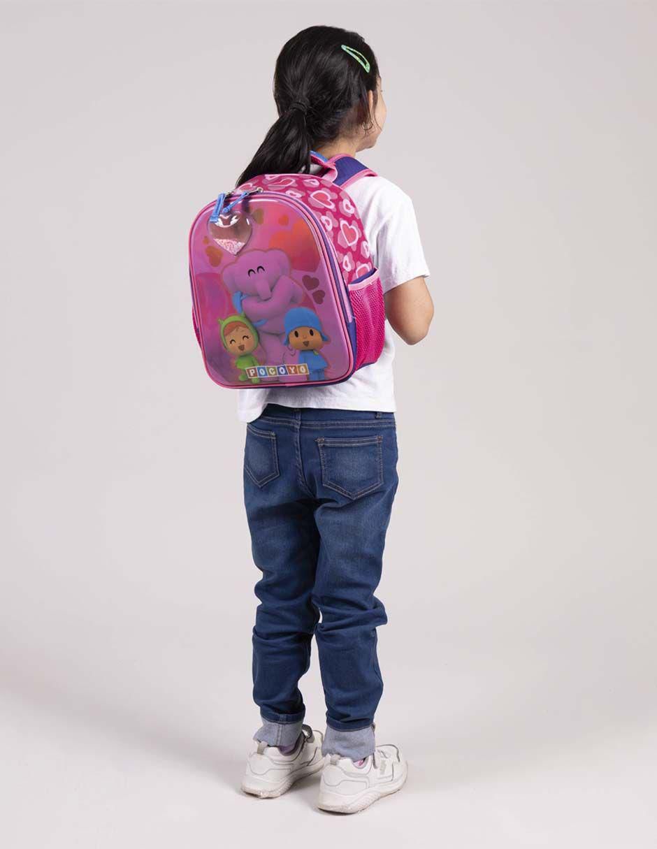 Mochila escolar Pocoyo Elina unisex 8