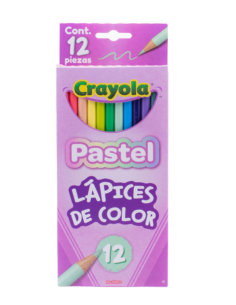Lápiz de color Pastel redondo 12 piezas Lápiz de color Pastel redondo 12 piezas