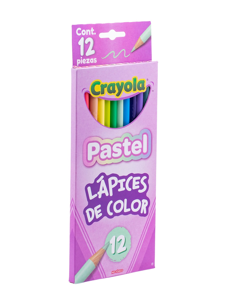 Lápiz de color Pastel redondo 12 piezas 3
