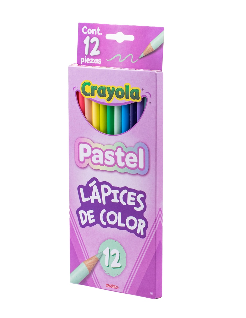 Lápiz de color Pastel redondo 12 piezas 4